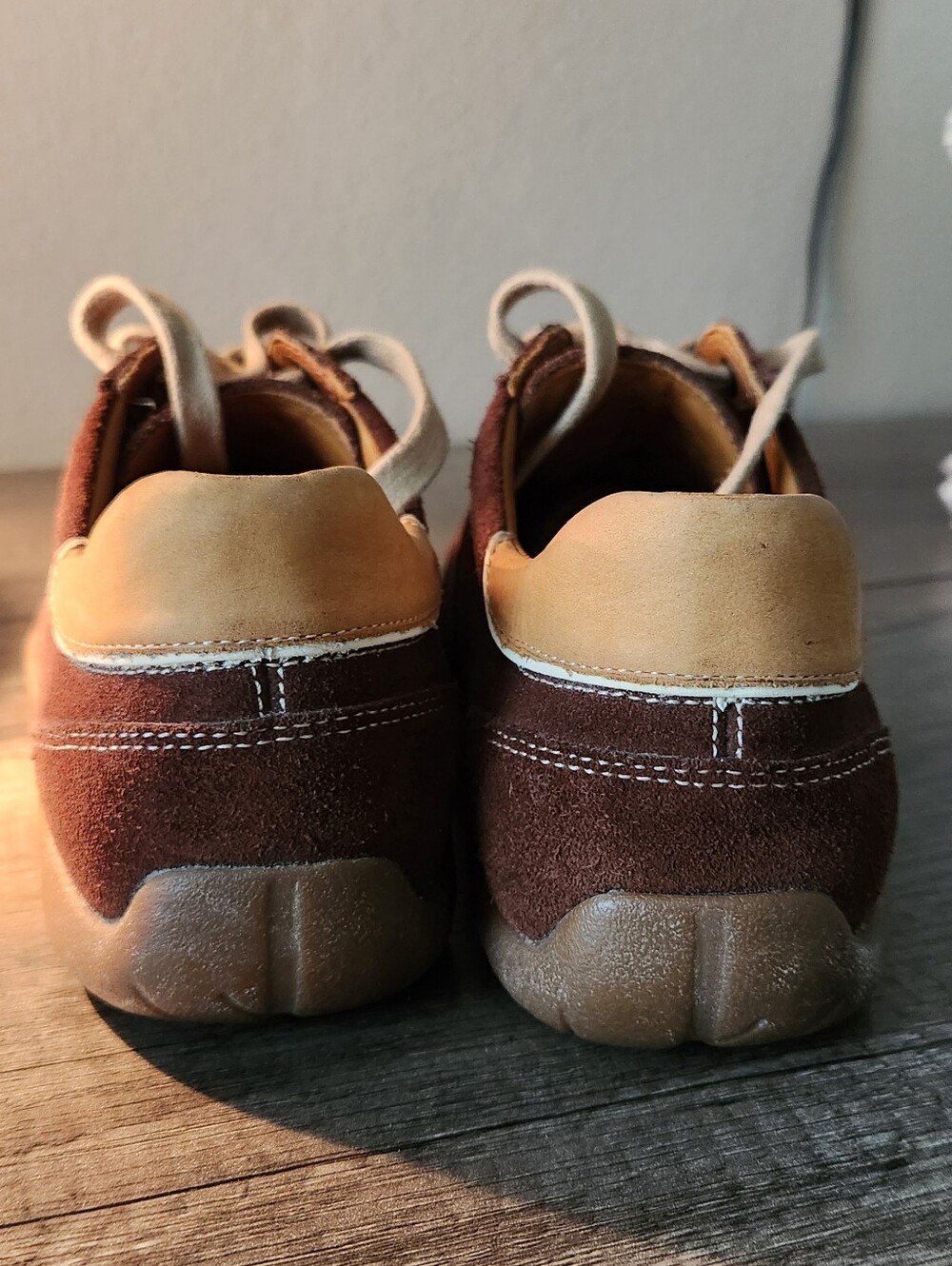Cole Haan Men's Brown Suede Casual Lace-Up NIKE AIR Sneakers - Picture 3 of 11